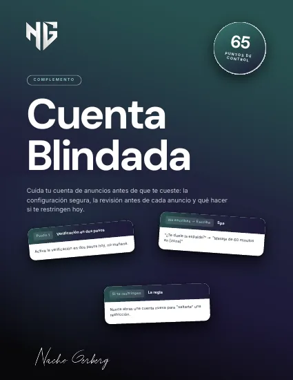 Portada: Cuenta Blindada